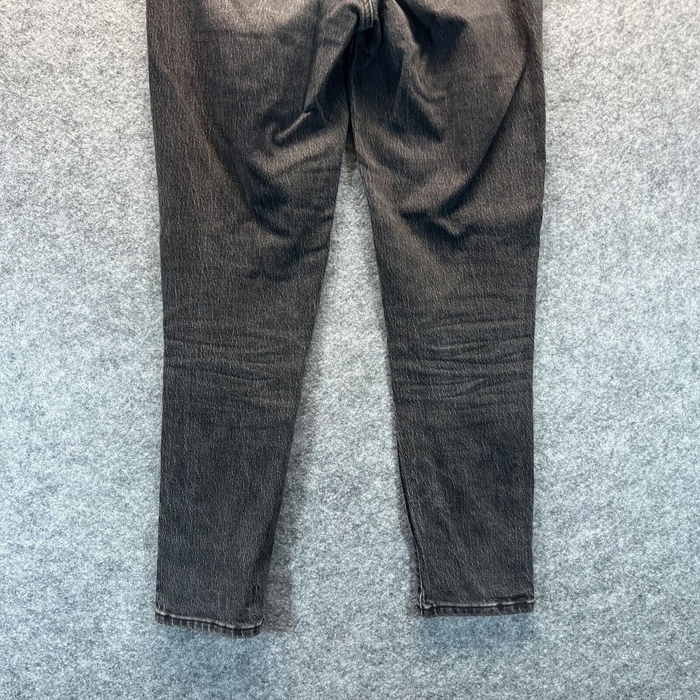 Madewell Jeans Womens‎ 23 The Perfect Vintage Jean Straight Leg Black Stretch - Picture 12 of 14
